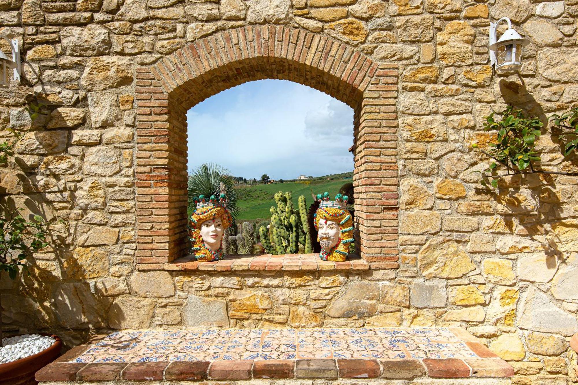 Relais Garden Cactus B&B Favara Exterior foto